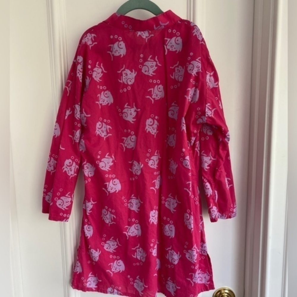 🐟Beautiful Girls Three Islands Dress Swim Cover Up Kaftan - Sz XL EUC - Picture 3 of 4